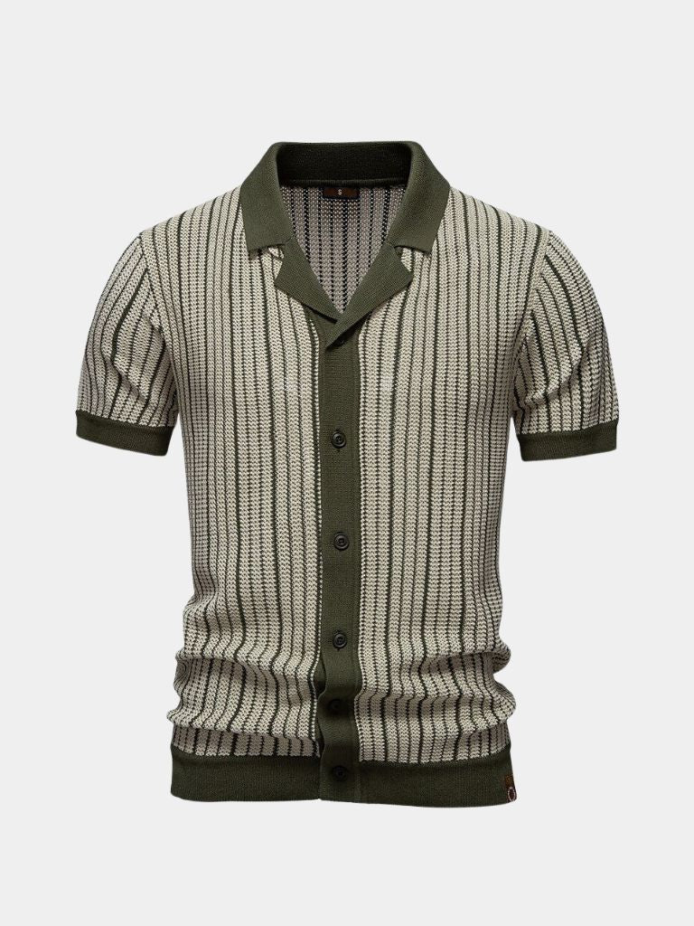 Mathis - Polo en tricot à rayures