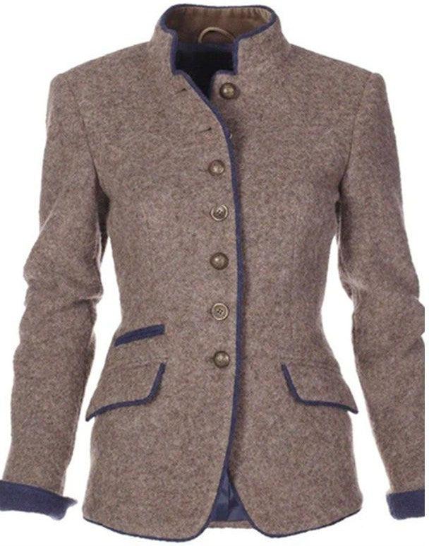 Valérie | Cardigan élégant avec col montant