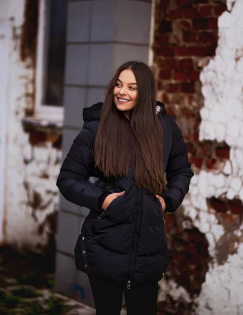 BEATRICE™ | MANTEAU CHAUD AVEC DOUBLURE EN ÉCOPELUCHE