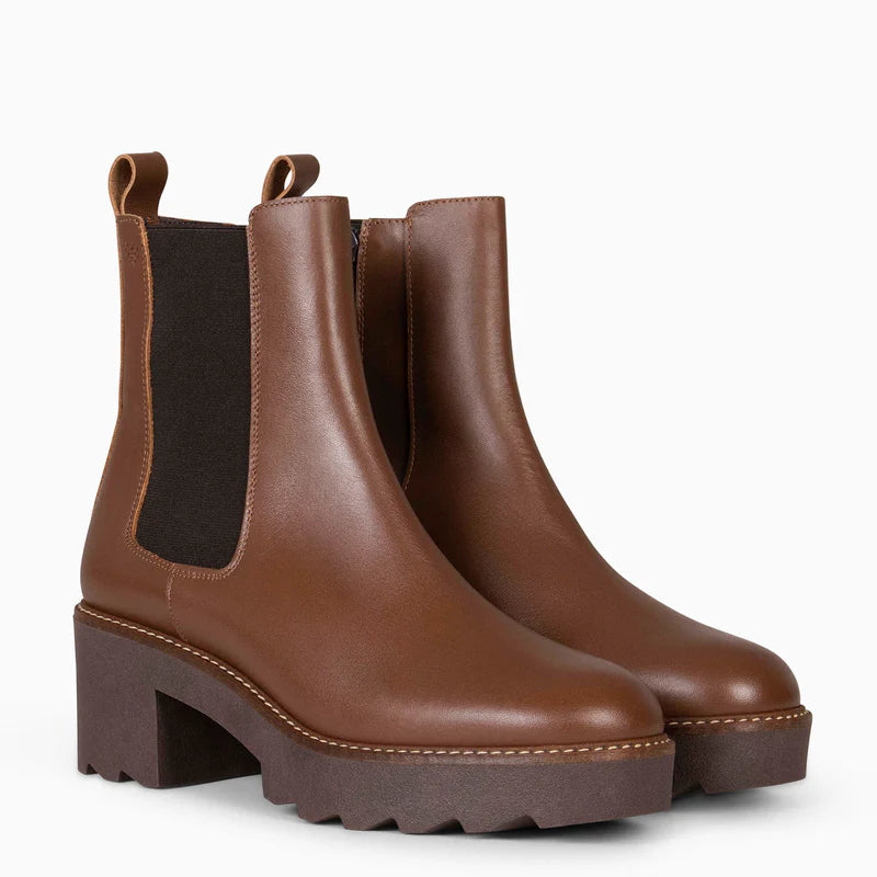 DOLLY – Bottines Chelsea en cuir