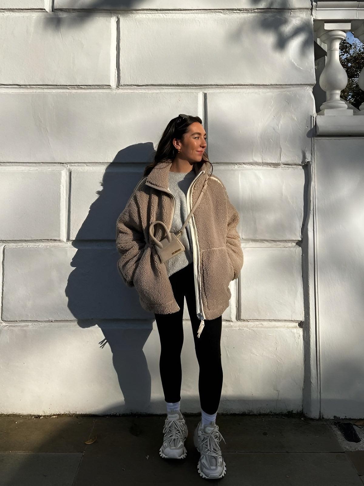 Léana – Manteau en Teddy Doux