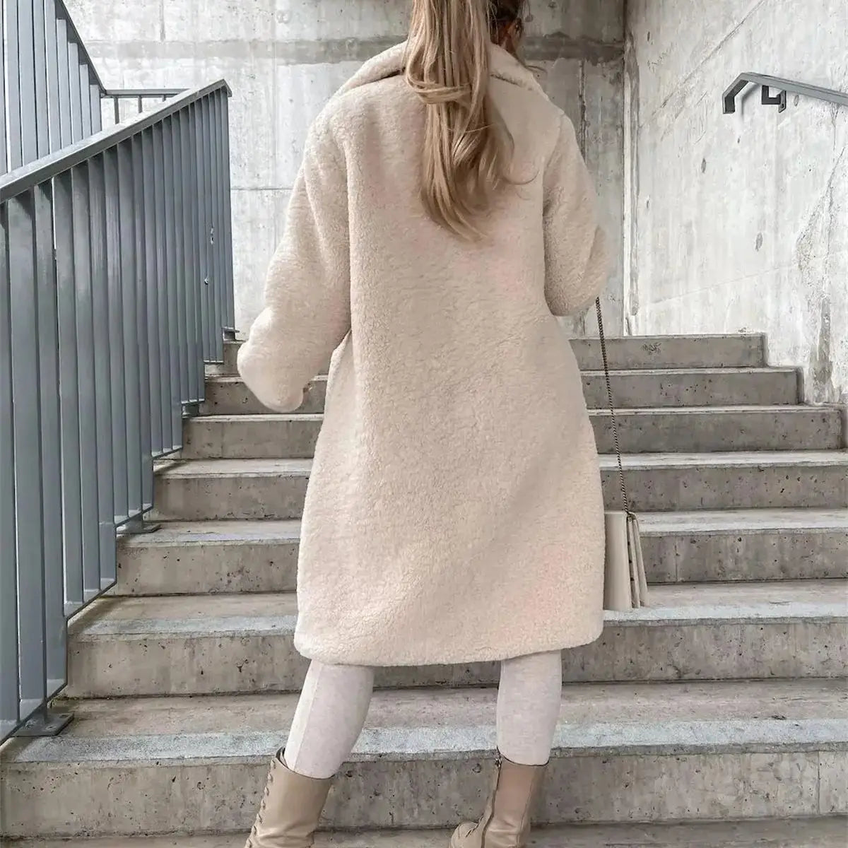 Joséphine - Manteau Teddy