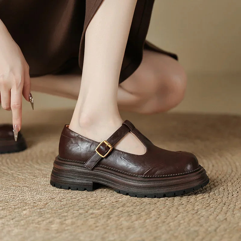 Monique - Chaussure Élégante en Cuir