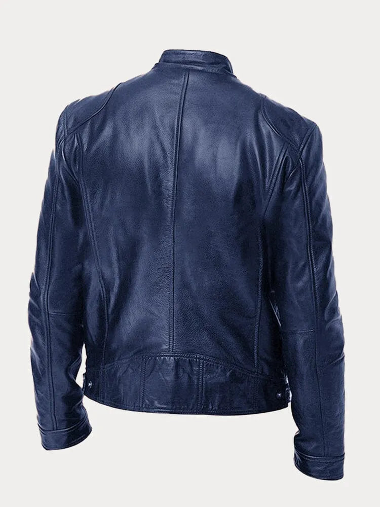 Steffa - Veste en cuir intemporelle