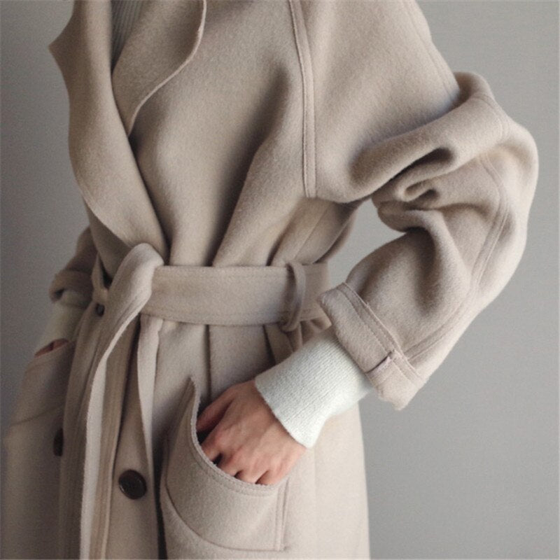 Sophie - Manteau Long Chic