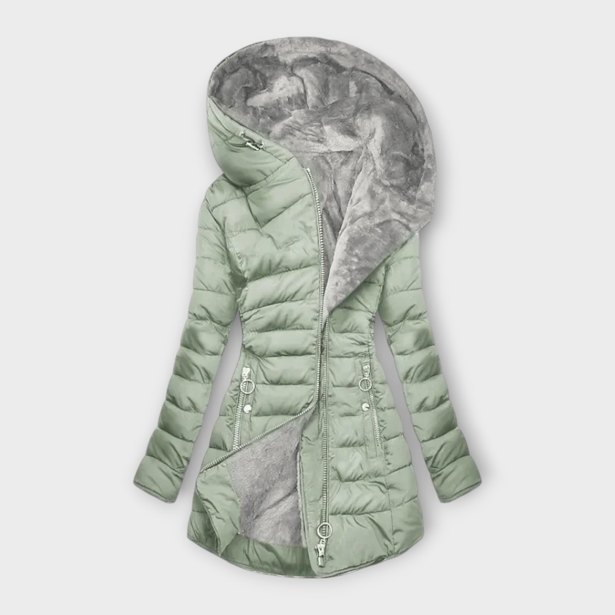 BEATRICE™ | MANTEAU CHAUD AVEC DOUBLURE EN ÉCOPELUCHE