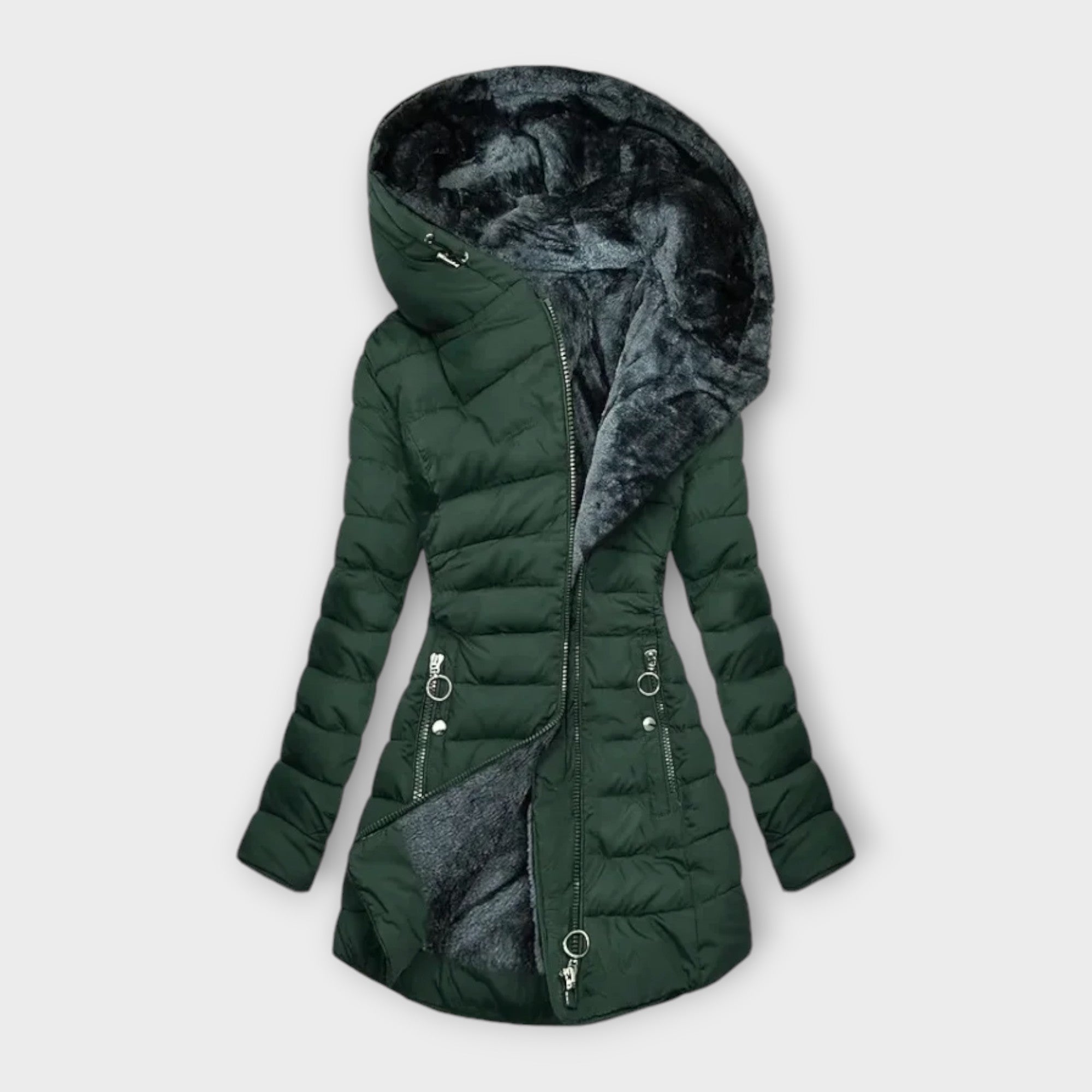 BEATRICE™ | MANTEAU CHAUD AVEC DOUBLURE EN ÉCOPELUCHE