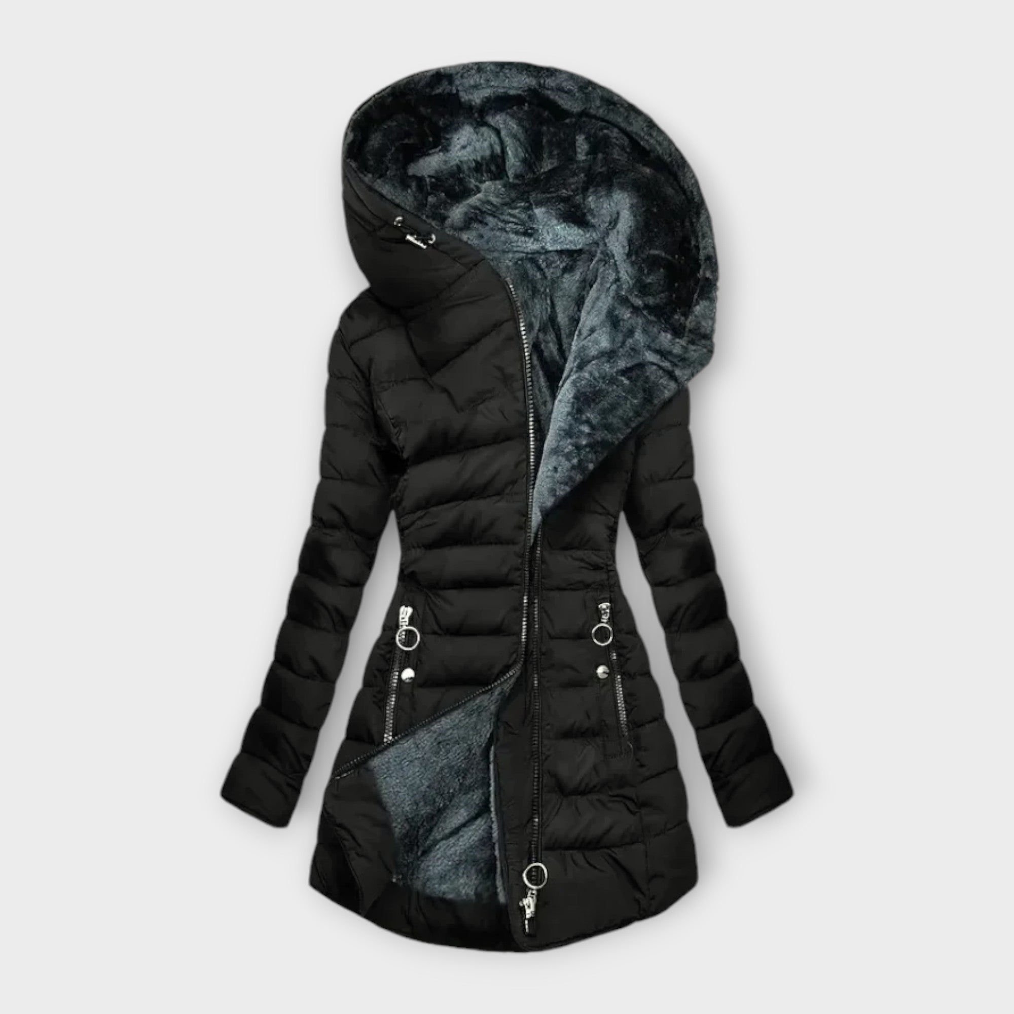BEATRICE™ | MANTEAU CHAUD AVEC DOUBLURE EN ÉCOPELUCHE