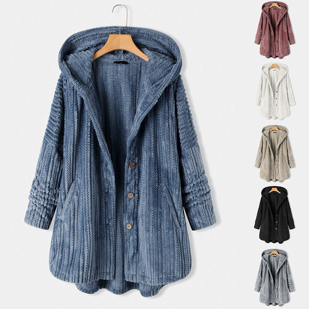 Manuela™ - Manteau d'hiver avec revers