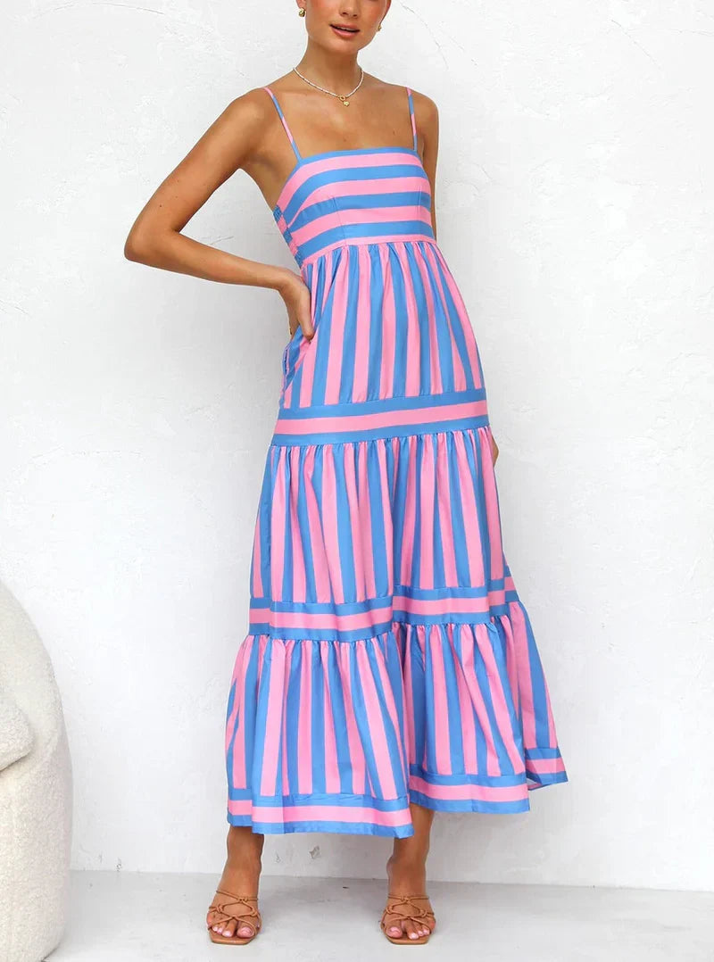 Sonia™- Robe rayée