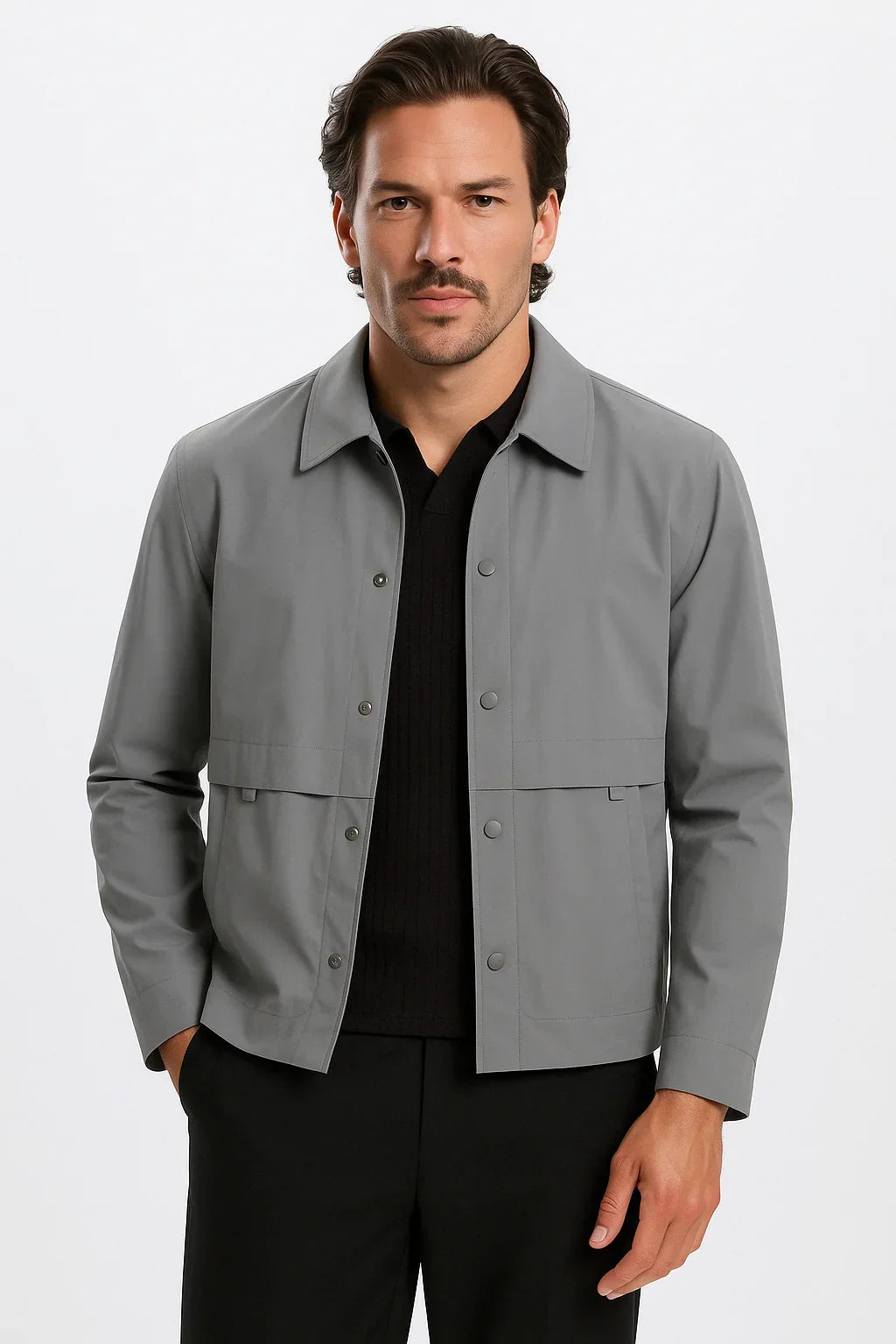 Olivier - Veste coupe-vent à boutons