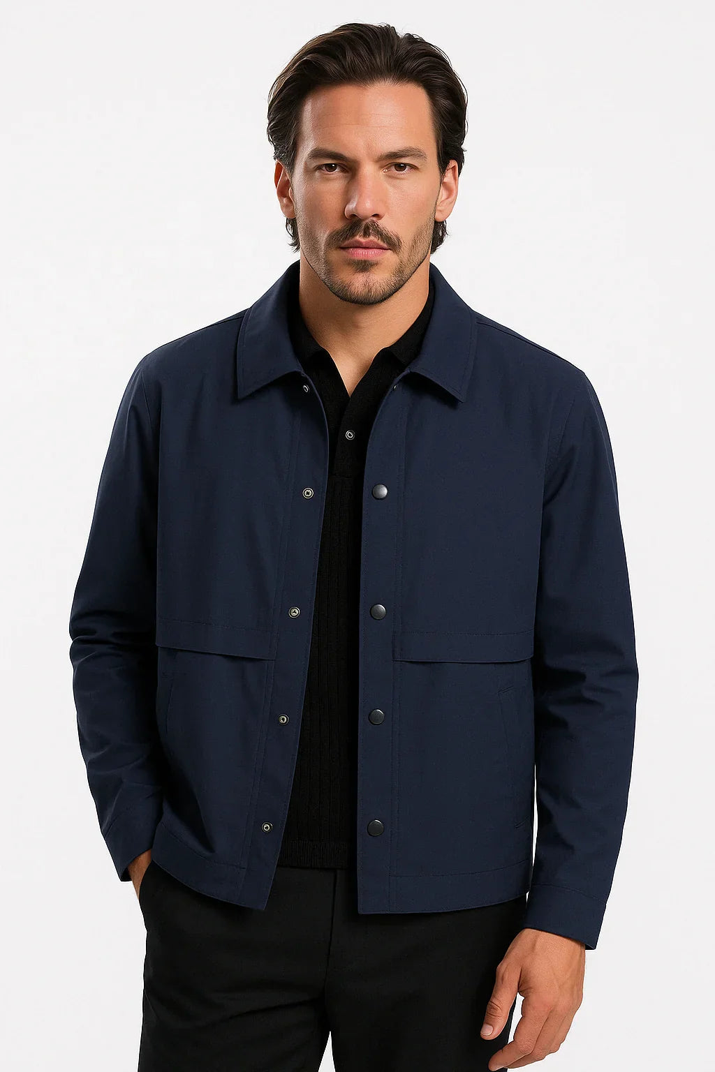 Olivier - Veste coupe-vent à boutons