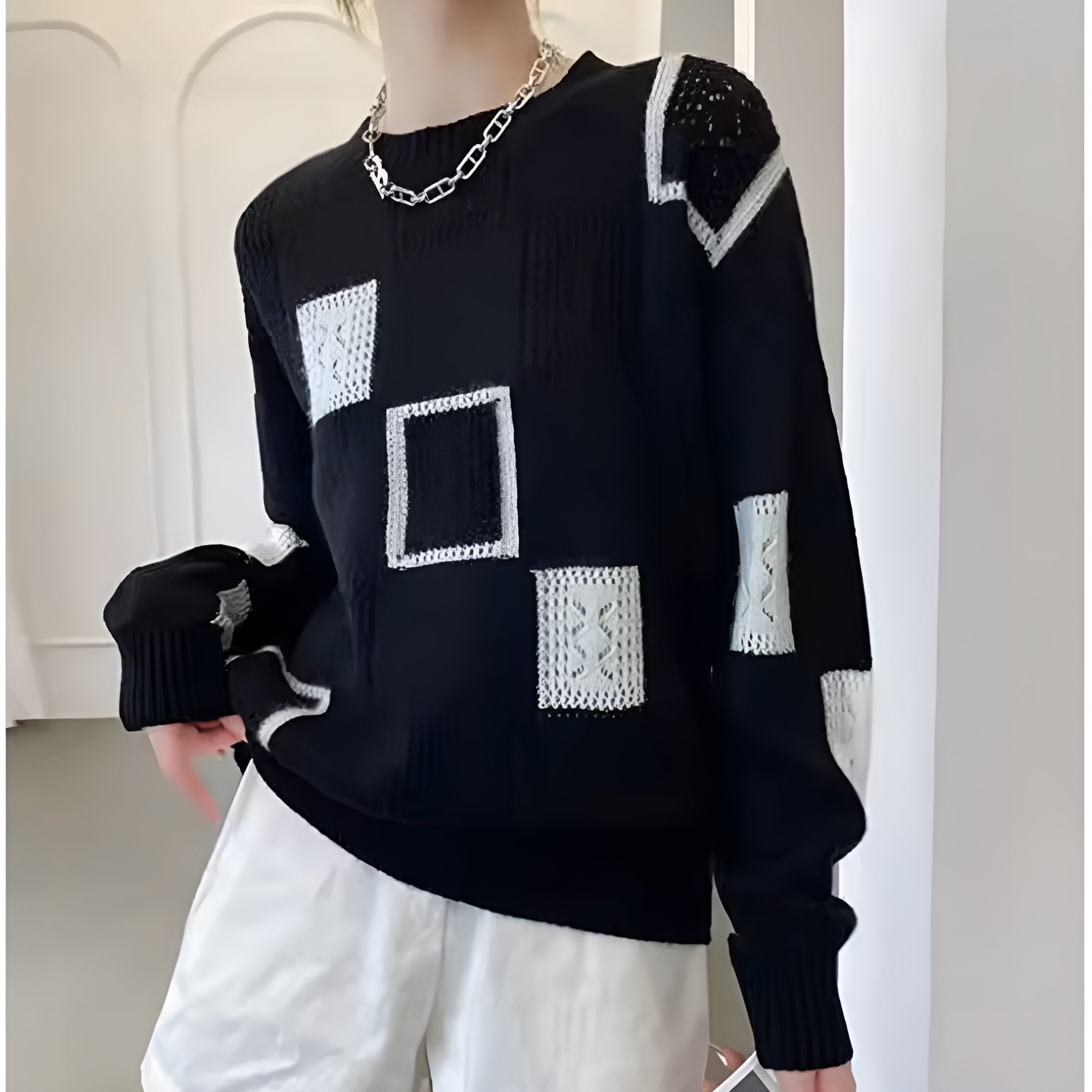 Alida™ - Pull féminin unique et élégant