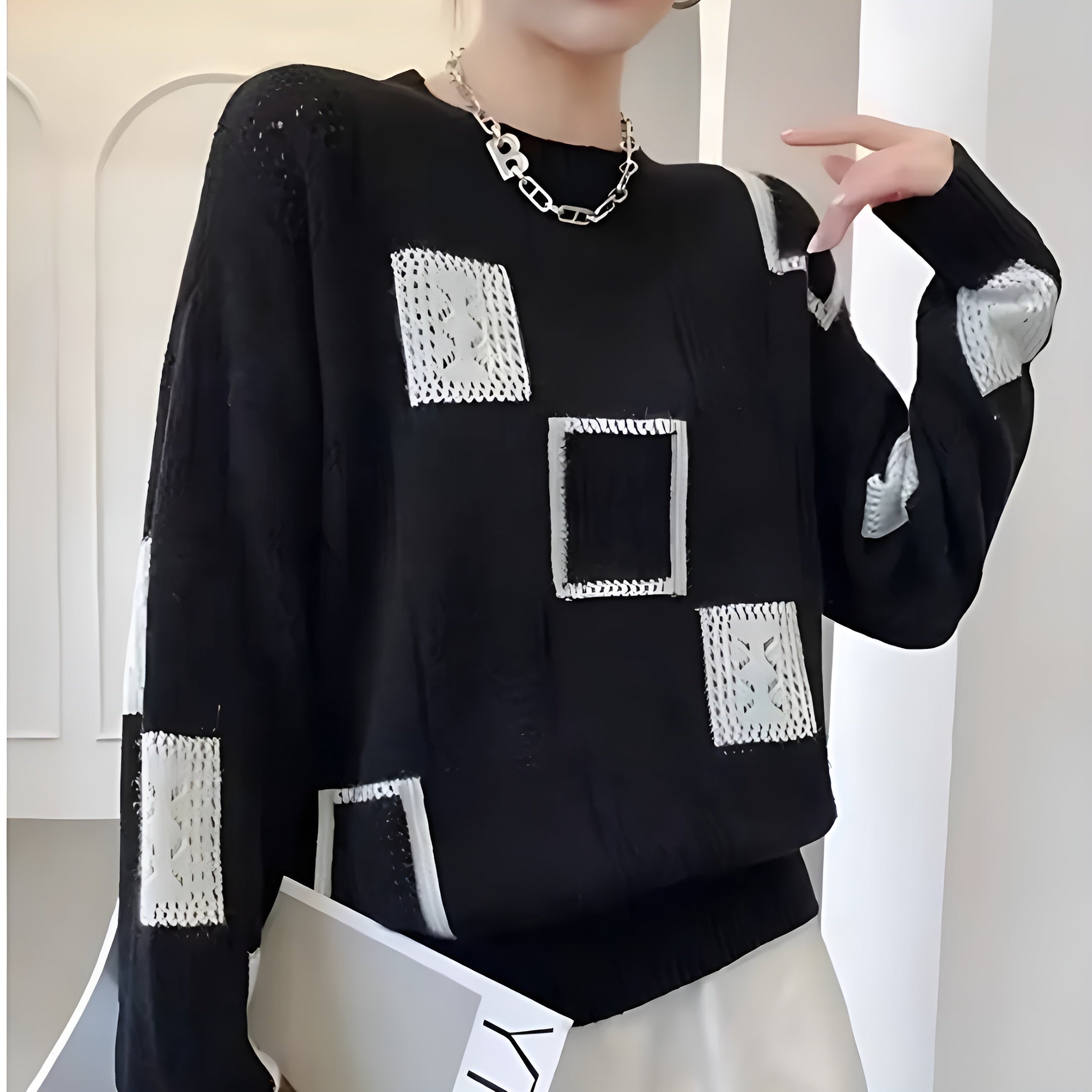 Alida™ - Pull féminin unique et élégant