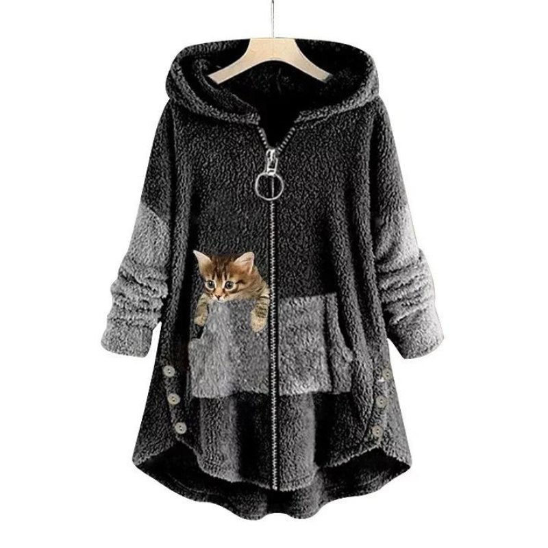 Vanda | Veste chaude et douce, câline comme un ours en peluche